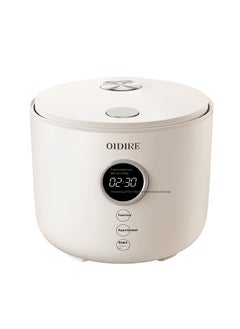 Buy Smart Compact Rice Cooker, Non-Stick Inner Pot, Cook/Steam/Warm Function, 2 L, 400 W Rice White in UAE