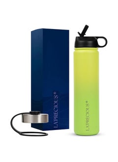 Buy LA’ PRECIOUS Stainless Steel Water Bottle 24 oz - Rust Proof - Leakproof - Keeps Liquids Hot or Cold for Several Hours in UAE