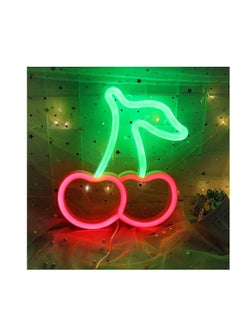 Buy Cherry Neon Lights Led Lamp Signs Neon Light Red Room Decor Aesthetic Led Light Butterfly Night Light for Bedroom Bar Hotel Party Wedding Party Kids Room Game Room Wall Art Decoration in Saudi Arabia