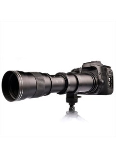 اشتري 420-800mm f/8.3 Manual Zoom Telephoto Lens + T-Mount for Nikon D5500 D3300 D3200 D5300 D3400 D7200 D750 D3500 D7500 D500 D600 D700 D800 D810 D850 D3100 D5100 D5200 D7000 D7100 Camera Lenses في الامارات