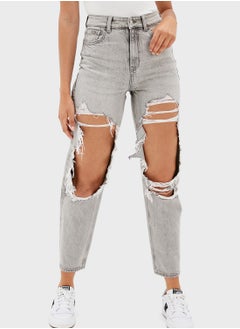 Buy Ripped Mom Jeans in UAE