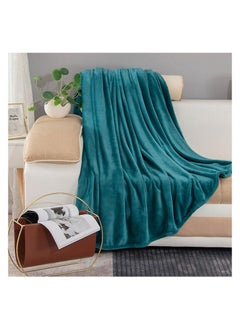 اشتري PIONEER SILKY SOFT FLANNEL FLEECE 200 X 220 CM BLANKET TURQUOISE في الامارات