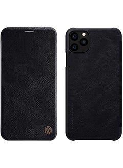 اشتري Nillkin Qin Flip Leather Case Cover For Apple Apple iPhone 11 Pro - Black في مصر