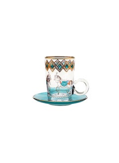 Buy 6-Piece Horse Tiffany Teacups in UAE