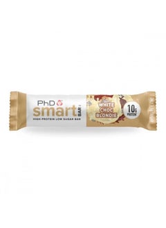 Buy Phd Smart Protein Bar, White Choco Blondie - 32 gm in Saudi Arabia