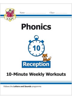 Buy English 10-Minute Weekly Workouts: Phonics - Reception in UAE