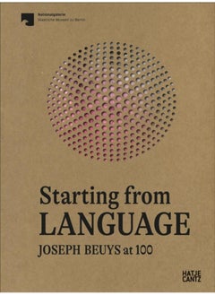 Buy Starting From Language : Joseph Beuys at 100 in UAE