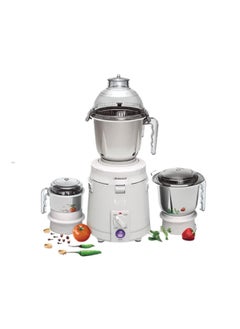 Buy Dynamix Mixer Grinder 900 Watts 3 Jars White in UAE