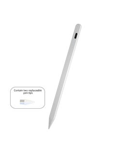 اشتري Stylus Pen for iPad with Palm Rejection, Active Pencil Compatible with (2018-2022) Apple iPad Pro (11/12.9 Inch),iPad Air 3rd/4th Gen,iPad 6/7/8th Gen,iPad Mini 5th Gen for Precise Writing/Drawing في السعودية