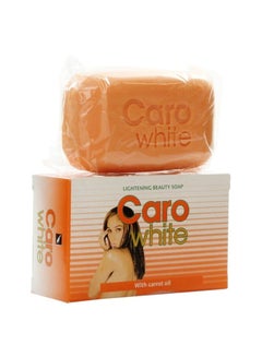 Buy Lightening Carrot Oil Beauty Body Soap Orange 180grams in Saudi Arabia