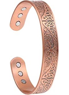 Buy Pure Copper Magnetic Bracelet Magnetic Therapy Bracelet Magnetic Healing Bracelet Cuff Bracelet Energy Healing Bracelet for Women Men Joint Pain Arthritis Relief in Saudi Arabia