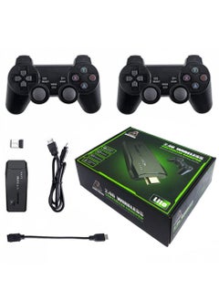 Buy Video Game Console 10000+Games, Retro Handheld Game Console 4K High Definition HDMI Output for TV with Dual 2.4G Wireless Controllers (64G) in Saudi Arabia