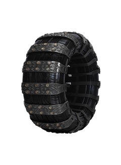 اشتري Car Snow Chains TPU Wheel Security Chains Snow Tire Chains for Cars Anti-slip -45℃ Low Temperature Resistant -Black 10pcs في الامارات