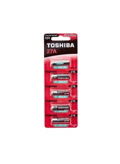 Buy Pack Of 5 - Alkaline Batteries 27A 12V in UAE