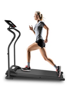 Buy 1-12 KM/H, Small Home Treadmill with High-Definition Screen, Display Panel Control, with Bracket, Installation-Free and Foldable in Saudi Arabia