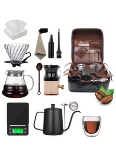 Buy V60 Set 12 Piece Coffee Drip Set With Tool Case in Saudi Arabia