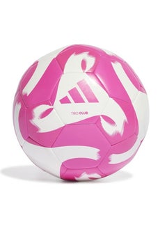 اشتري Adidas TIRO CLB WHITE/TMSHPN FOOTBALL/SOCCER BALL (MACHINE-STITCHED) HZ6913 for Unisex white في مصر