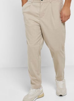 Buy Essential Slim Fit Trousers in UAE