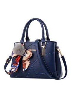 Buy Goolsky Top-handle Handbags Purse Soft PU Leather Crossbody Shoulder Bag Satchel with Bowknot Plush Ball Pendant in UAE