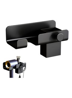 Buy Hair Dryer Holder Wall Mounted,No Drill Blow Dryer Holder Rack,Self Adhesive Blow Dryer Organizer for Bathroom in UAE