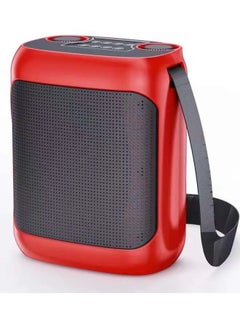 اشتري YS-220 Outdoor Karaoke Speaker Big Strap Speaker With Dual UHF Wireless Microphone في الامارات