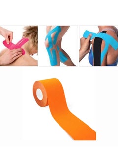 Buy Kinesiology Tape, by SportQ, Hypoallergenic Therapeutic Muscle Tape, Breathable and Waterproof Tape for Sports and Injury Recovery for Gym, Running, Tennis, Swimming and Football 5 Meters in Egypt