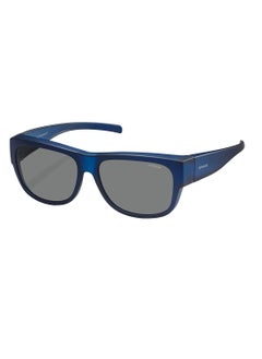 اشتري Rectangular / Square Ancillaries Sunglasses PLD 9003/S  BLUE 58 في الامارات