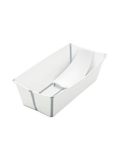 Buy Flexi Bath Tub X-Large White Plus Free Newborn Support in UAE