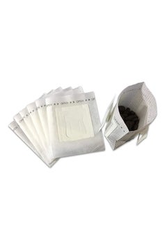Buy 50Pcs Portable Coffee Filter Bag with Hanging Ear Design Disposable Drip Coffee Filter Paper Bag in Saudi Arabia
