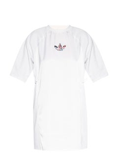 اشتري Adidas Originals White Long Dress With Logo For Women Size في مصر