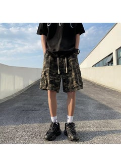 اشتري Vintage Camo Cargo Pants Men Summer Oversize Camouflage في الامارات