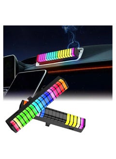 Buy Voice Activated Light,RGB Sound Control Rhythm Lights - Car Air Vents Decorative Lights, LED Sound Control Pickup Rhythm Lights for Car in UAE