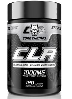 Buy Core Champs CLA 1000mg 120 softgels in UAE