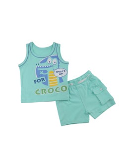 Buy Elsayaad Croco Pyjama Short in UAE