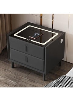 Buy Smart bedside table rechargeable and multifunctional wireless Charging and BT speaker for bedroom in UAE