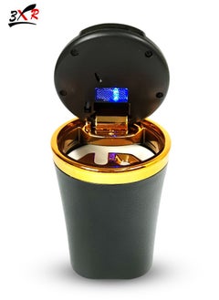 اشتري 3XR Portable Car Ashtray with LED Light في السعودية