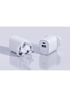 Buy 20W PD+QC Dual Port Fast Charger M20-C002BBS in UAE