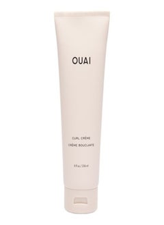 Buy OUAI Curl Crème 236ml - Frizz Control & Definition for All Curl Types in UAE