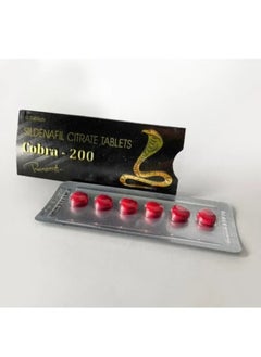 Buy Cobra 200 mg Vega Extra Pills For Men in UAE