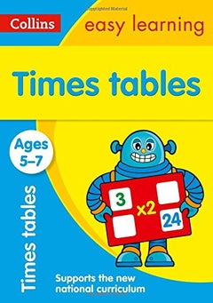 Buy Times Tables Ages 5-7 printed_book_paperback english in UAE