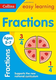 اشتري Fractions Ages 5-7 - غلاف ورقي عادي اللغة الإنجليزية by Collins Easy Learning - 26/06/2015 في الامارات