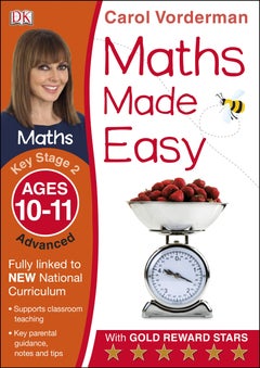 اشتري Maths Made Easy Ages 10-11 Key Stage 2 Advanced - غلاف ورقي عادي الإنجليزية by Carol Vorderman - 41821 في الامارات