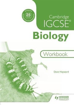 اشتري Cambridge Igcse Biology Workbook - غلاف ورقي عادي اللغة الإنجليزية by Dave Hayward - 42093 في الامارات