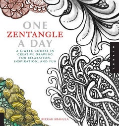 اشتري One Zentangle A Day: A 6-Week Course In Creative Drawing For Relaxation Inspiration And Fun غلاف ورقي عادي في الامارات