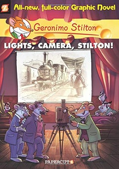 Buy Germonimo Stilton Graphic Novels 16 Lights Camera Stilton Hardcover English by Geronimo Stilton - 42222 in UAE