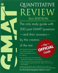 اشتري Gmat Quantitative Review - غلاف ورقي عادي الإنجليزية by Graduate Management Admission Council - 26/10/2009 في مصر