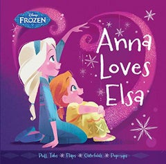 Buy Frozen Anna Loves Elsa Board Book English by Brittany Rubiano - 42353 in UAE