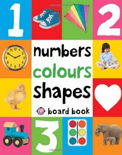 اشتري Numbers, Colours, Shapes - كتاب بأوراق سميكة قوية في الامارات