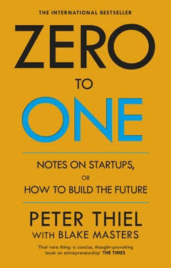 Buy Zero To One Paperback English by Blake Masters - 42100 in UAE