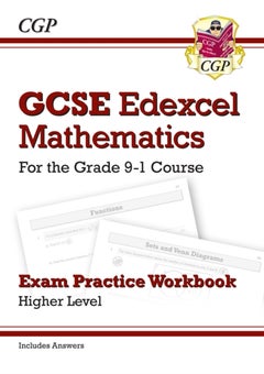 اشتري GCSE Edexcel Mathematics For the grade 9-1 course Exam practice workbook - Paperback English by CGP Books - 18/05/2015 في الامارات